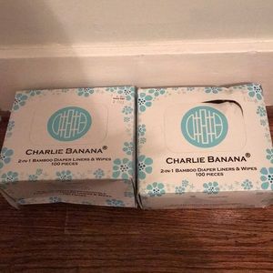 2 Boxes Charlie Banana Diaper Bamboo liners